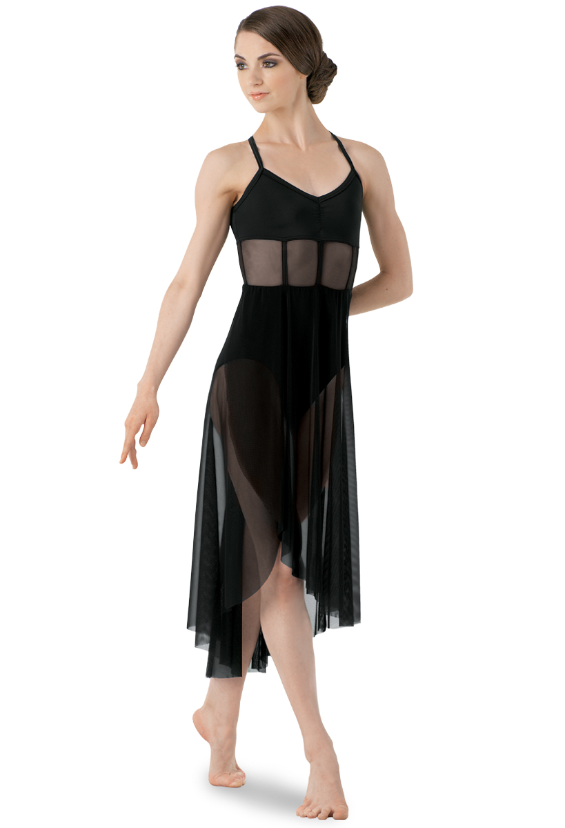 Dancers in a Line Mini Dresses